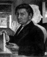 Giorgio de Chirico, Autoritrattio (con ombra), 1920.