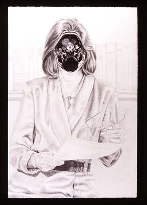 charcoal on paper