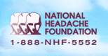 Logo of the National Headache Foundation.